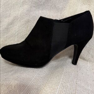 Impo Black Heeled Ankle Boots